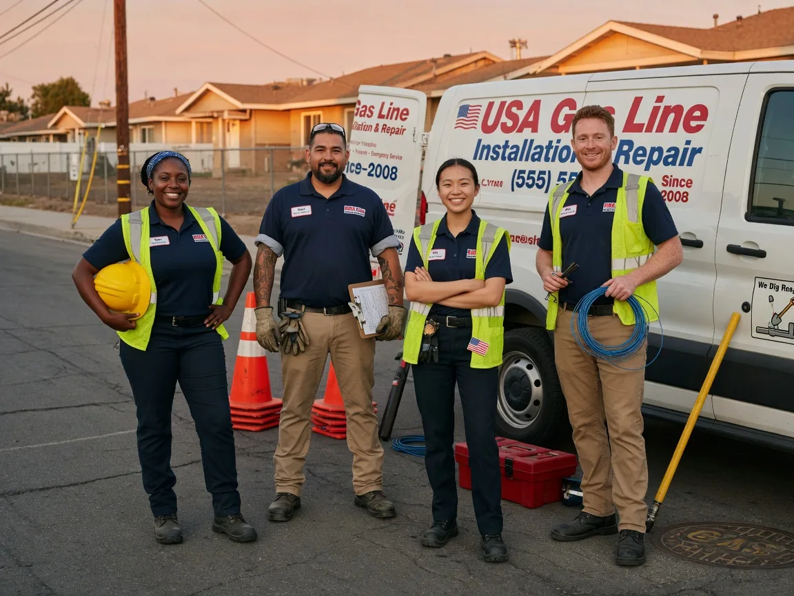 Gas Line Installation company in Palo Alto, CA